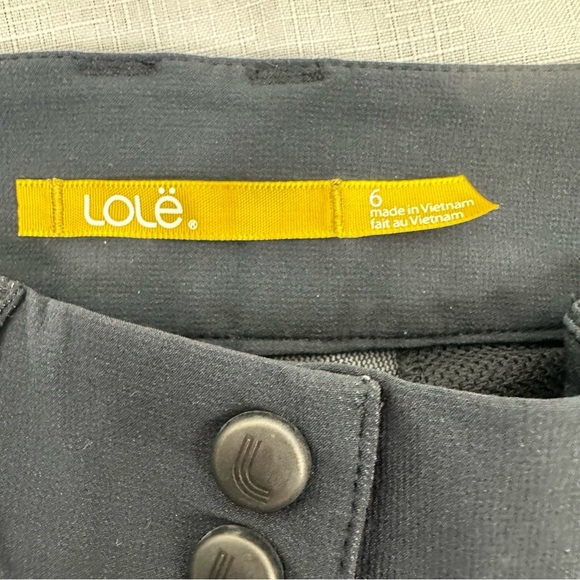 LOLE Women’s size 6 Black UPF 50+ Travel Pants - Picture 10 of 14